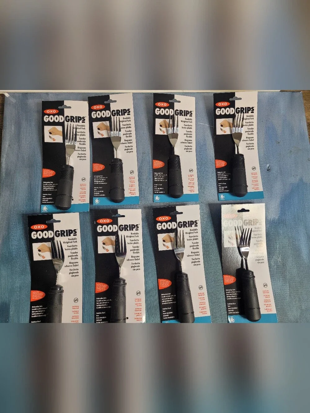 Good Grips Bendable Weighted Fork Lof Of 8 New